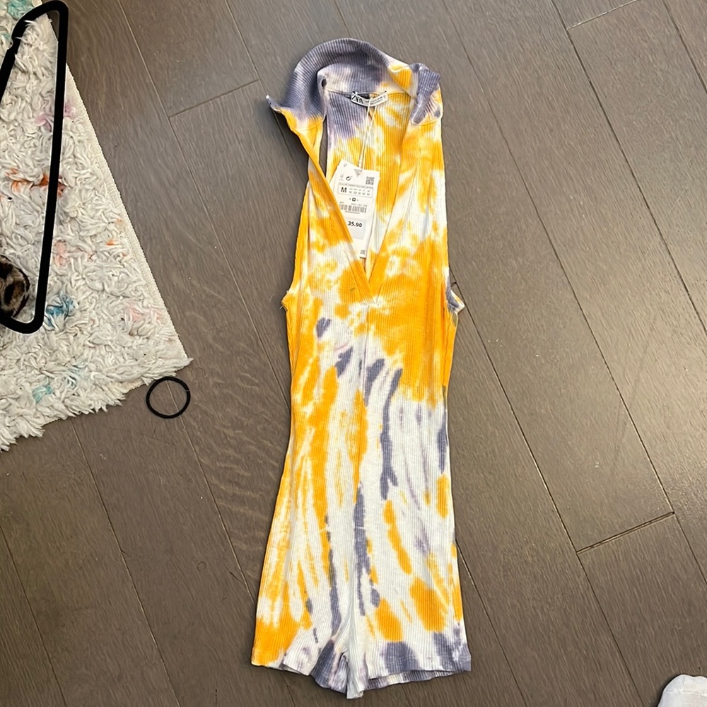 ZARA TIE DYE ROMPER